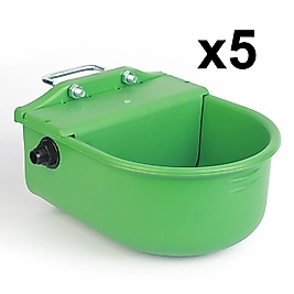 Plastik Şamandıralı Hayvan Suluğu ( 5 Adet ) - 5 Litre - Koyun Suluğu