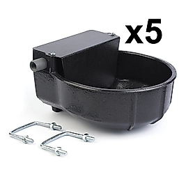 Döküm Şamandıralı Hayvan Suluğu ( 5 Adet ) - 6 Litre